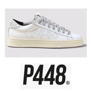 NWOB P448 White Jack low top Sz 7.5